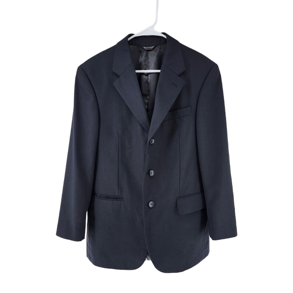 Ferretti Uomo Men's Wool Blend Blazer - 38S